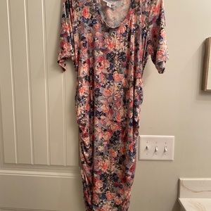 Motherhood maternity floral dress
